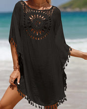 Load image into Gallery viewer, Beach Cover up with Tassels
