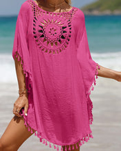 Load image into Gallery viewer, Beach Cover up with Tassels
