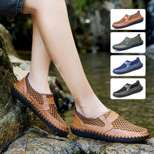 Load image into Gallery viewer, Summer Crocodile Patttern Breathable Mesh Shoes
