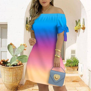 Fashion Sexy Print Dress