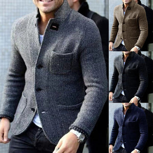 Men's Retro Knitted Jacket