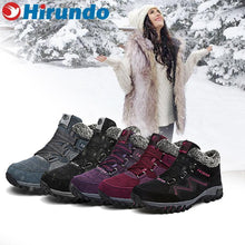 Load image into Gallery viewer, Couple Winter Warm Fur Lining Snow Shoes
