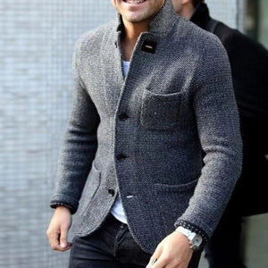 Men's Retro Knitted Jacket