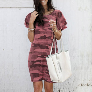 Camo Print Dress