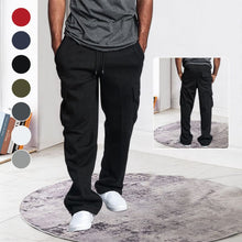 Load image into Gallery viewer, Men&#39;s Straight Cargo Pants Trousers
