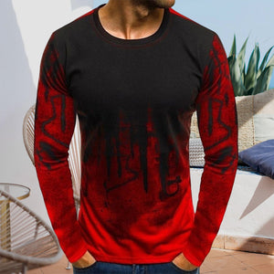 Sports Camouflage Long Sleeve T-Shirt