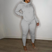 Load image into Gallery viewer, Casual Drawstring Pantsuits Two-piece Set
