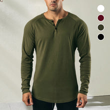 Load image into Gallery viewer, Three Button Basic T-Shirt
