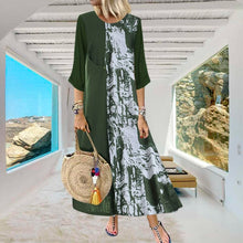 Load image into Gallery viewer, Camouflage 3/4 Sleeve Dress
