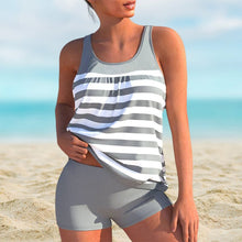 Load image into Gallery viewer, Striped Print Swimsuit
