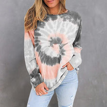 Load image into Gallery viewer, Women&#39;s Loose Tie Dye Top
