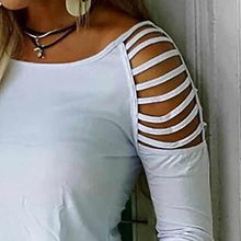 Load image into Gallery viewer, Halter Neck Ladder Cut Out Casual Top
