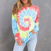 Load image into Gallery viewer, Women&#39;s Loose Tie Dye Top
