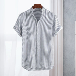 Casual Men's Striped Shirt