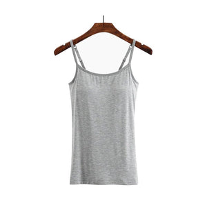 Tank With Built-In Bra