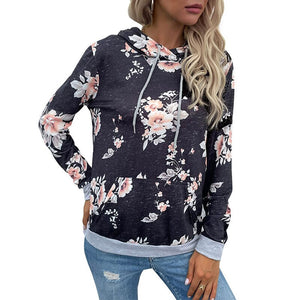 Long Sleeve Hoodie Printed Sweatshirt