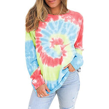 Load image into Gallery viewer, Women&#39;s Loose Tie Dye Top
