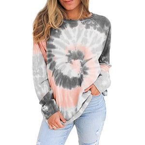 Women's Loose Tie Dye Top